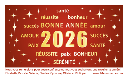 Bonne Année 2026 !